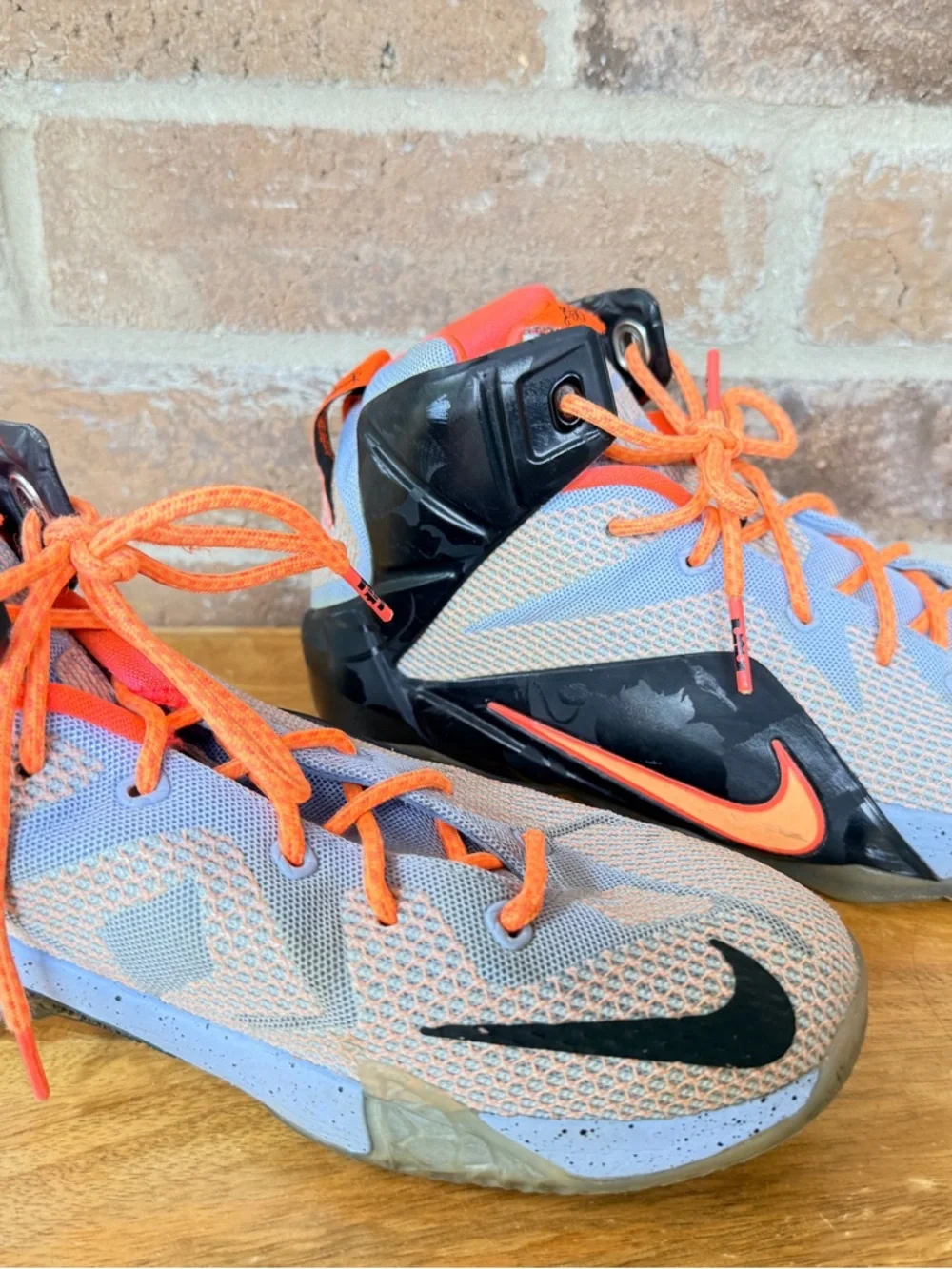 Nike Kids LeBron 12 Easter Sneakers.